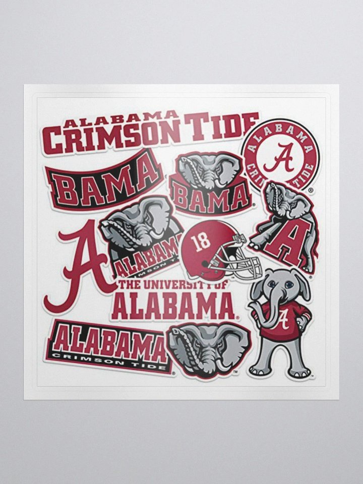 Alabama Pride Sticker Pack product image (1)