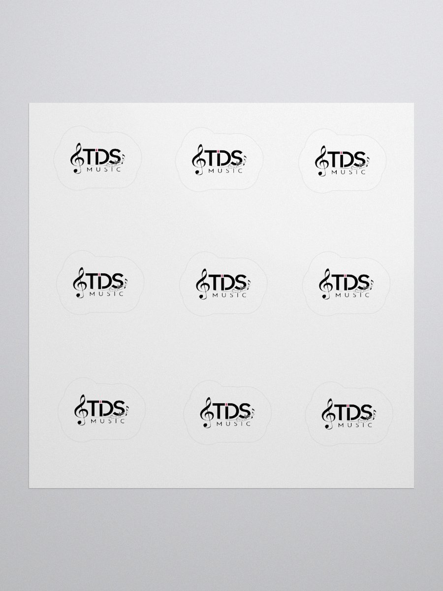 Exclusive TDS Music Vinyl Stickers - High-Quality Branding for Music Enthusiasts product image (1)