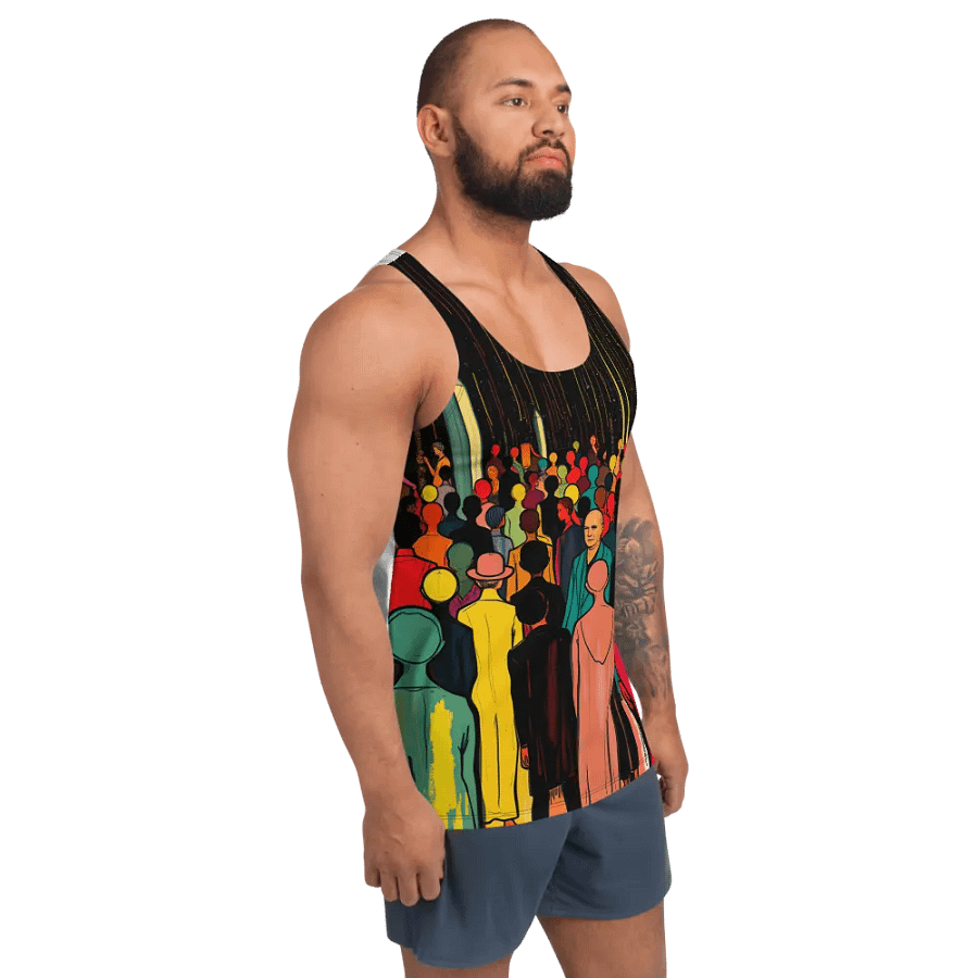 Electric Dreamers All-Over Tank Top product image (3)