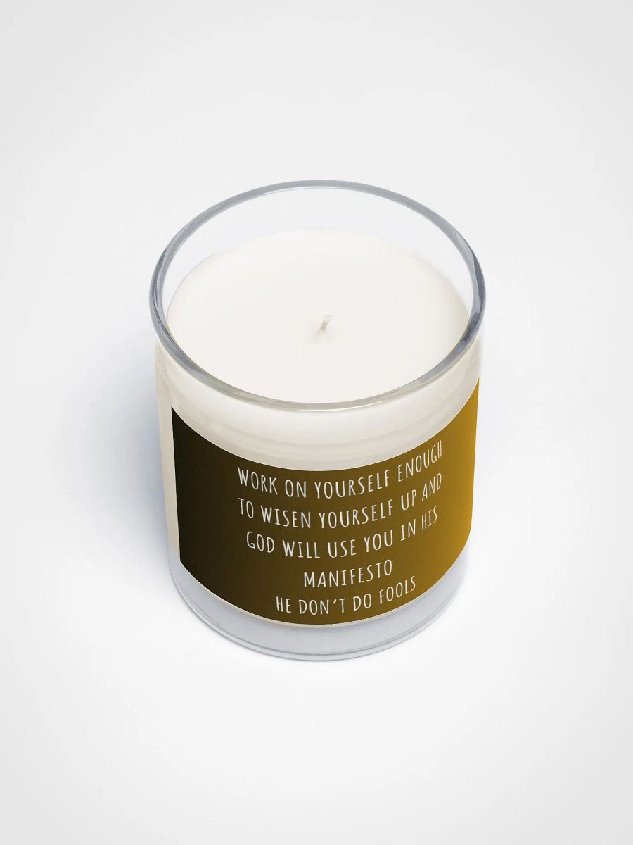 Manifesto Wisdom Soy Candle product image (3)