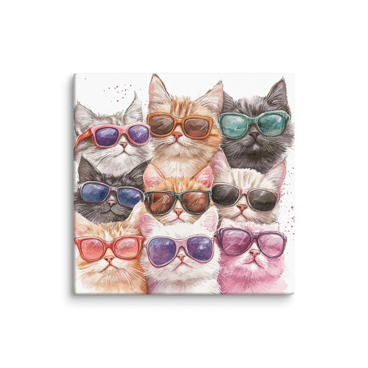 The Fang Gang: Canvas Print product image (1)