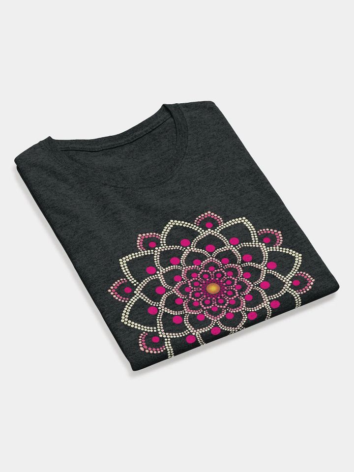 Simple Pink Mandala Heavy Cotton T-Shirt product image (2)