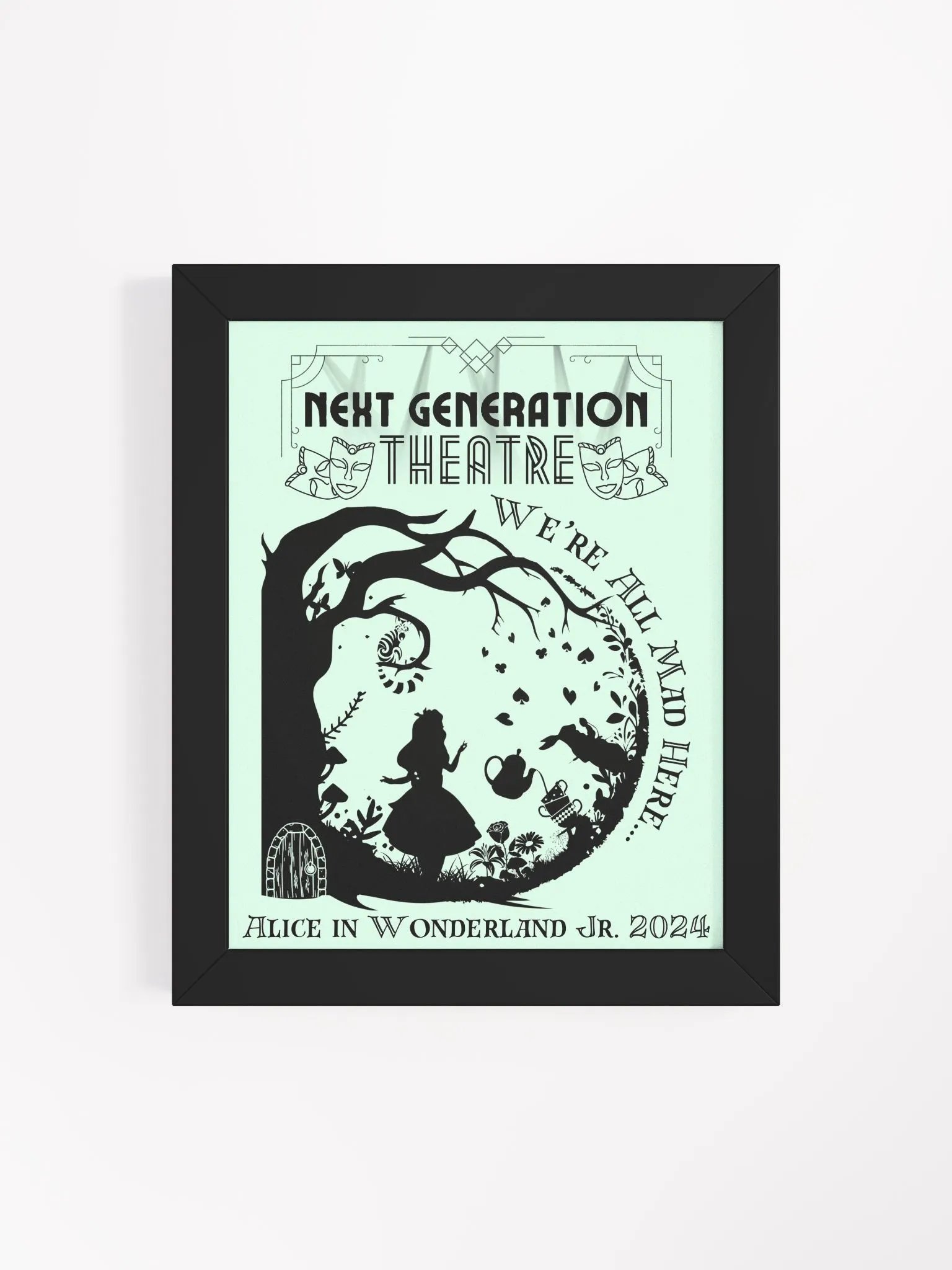 Alice in Wonderland Framed Poster product image (1)