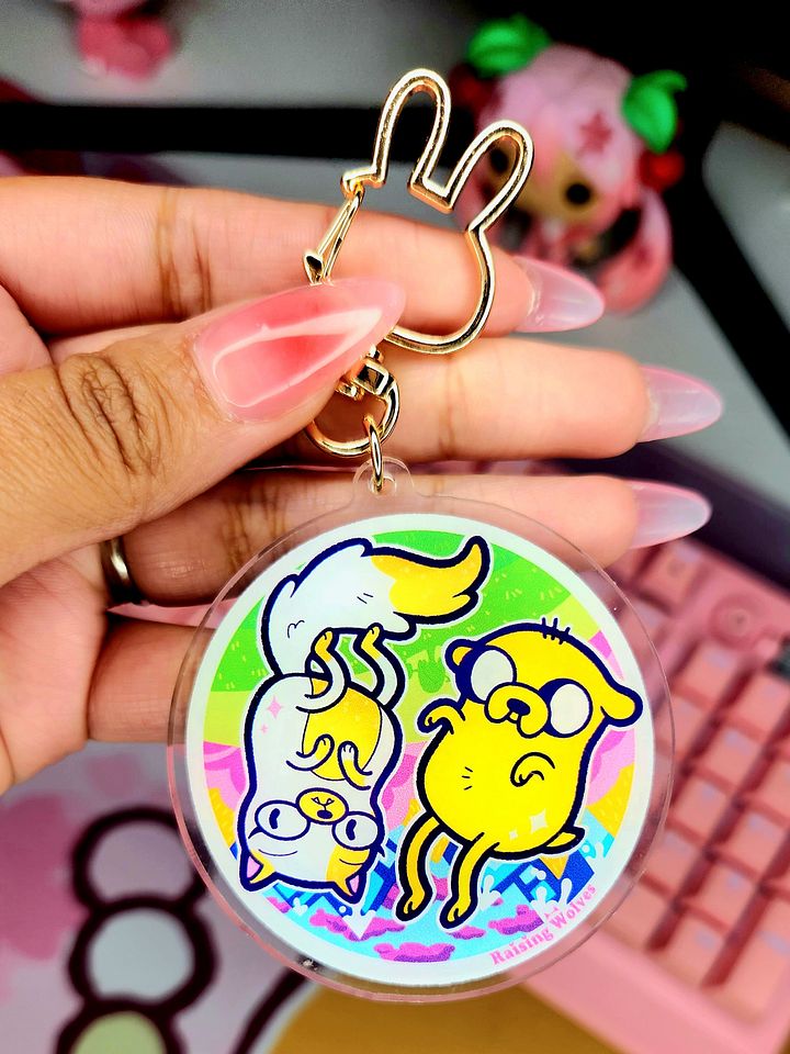 Jake & Cake Keychain product image (2)