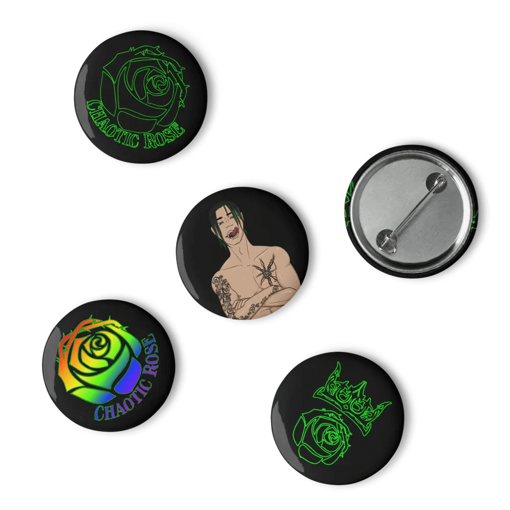 Chaotic Rose Pins Set product image (4)