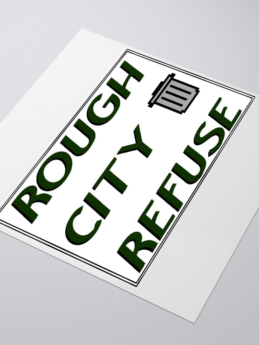 Rough City Refuse Sticker product image (3)