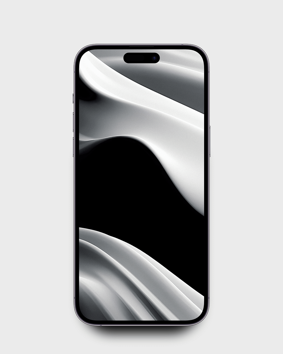Grayscale Tides 8K Wallpaper Pack [UPDATE] product image (10)