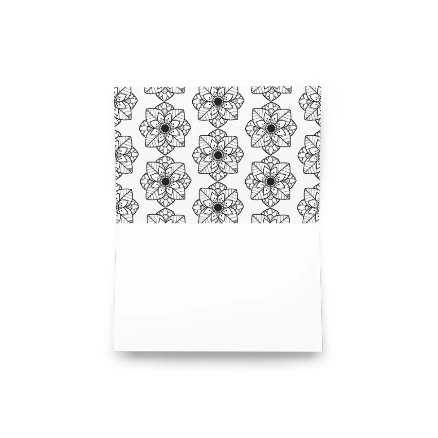 Doodle Medley Blank Greeting Card product image (9)