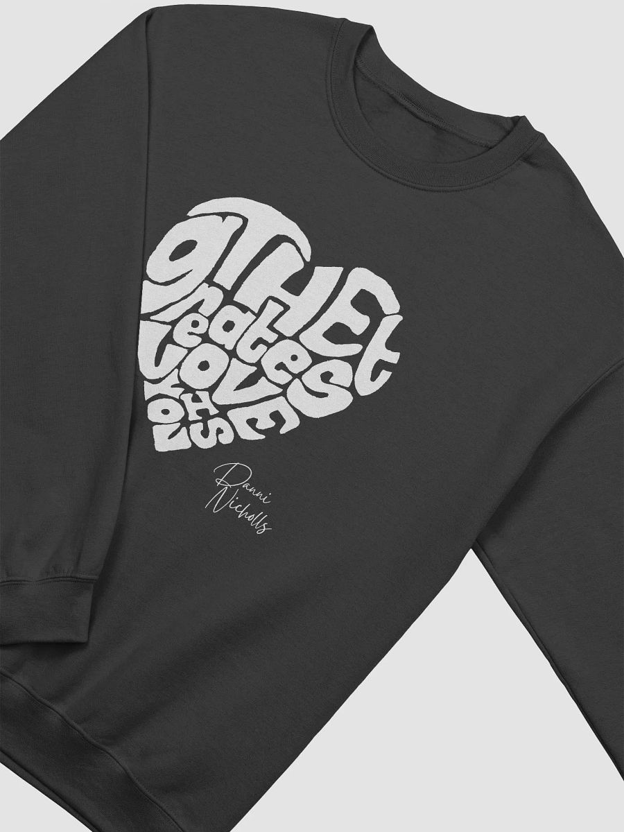 Lyric Heart Sweater (design on front) product image (3)