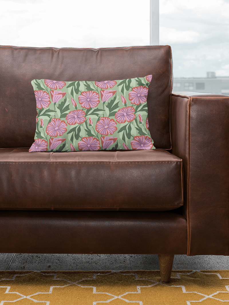 Mysterious Flowers | Premium Pillow