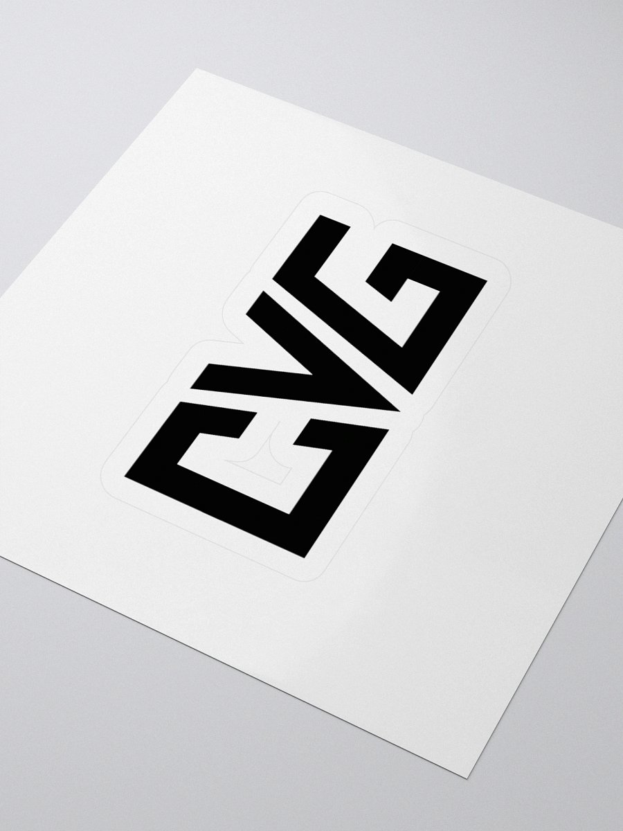 CVG Black Logo Kiss-Cut Sticker product image (7)