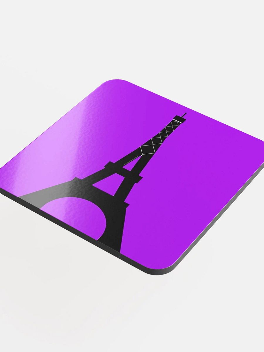 Eiffel Paris Coaster Purple (Qty 1) product image (7)