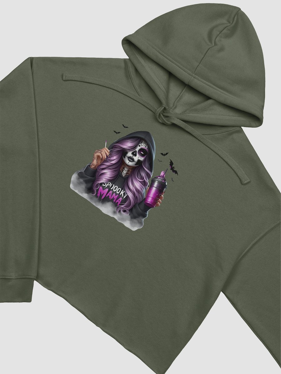 Spooky Mama Crop Hoodie product image (8)