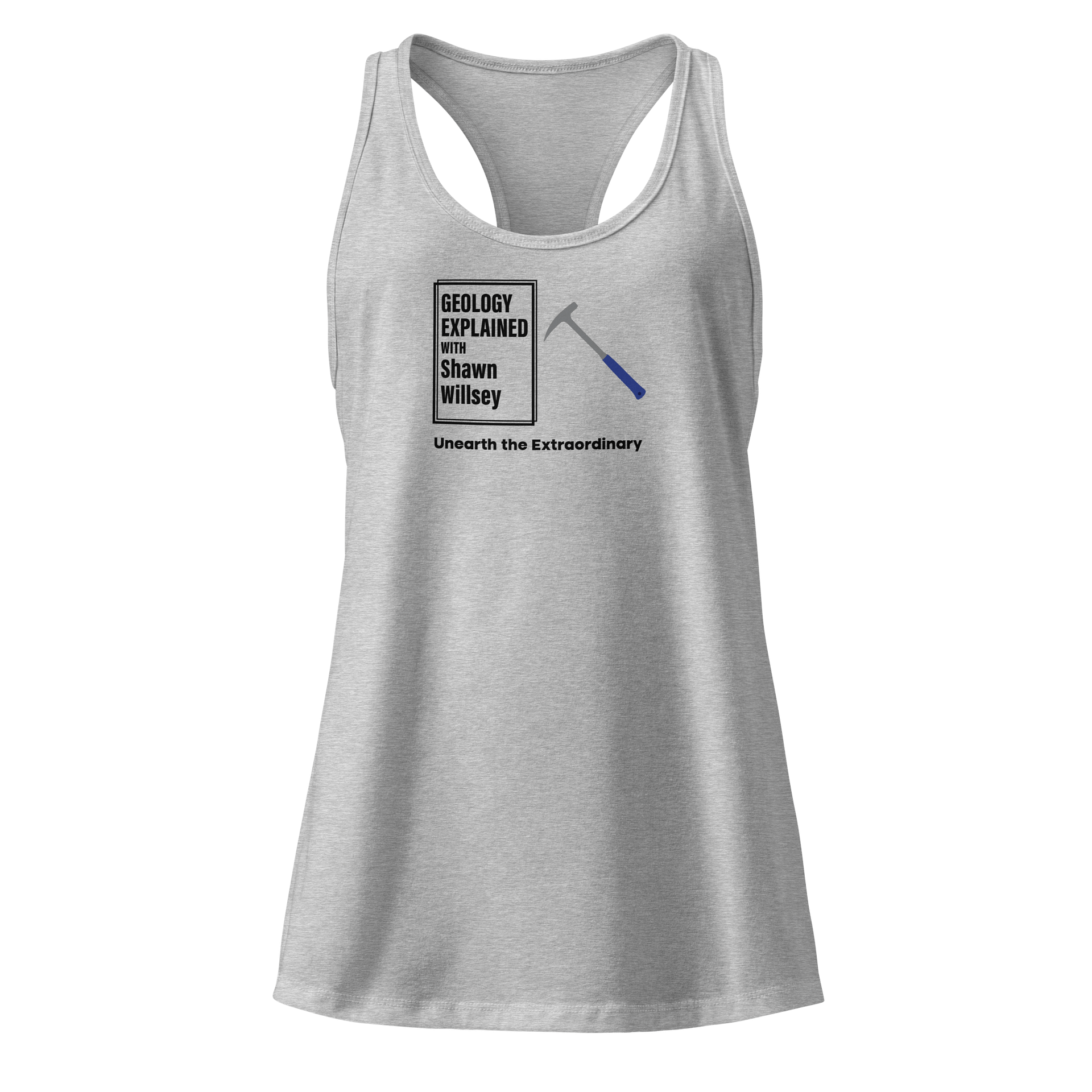 Unearth the Extraordinary Racerback Tank Top w/center logo product image (5)