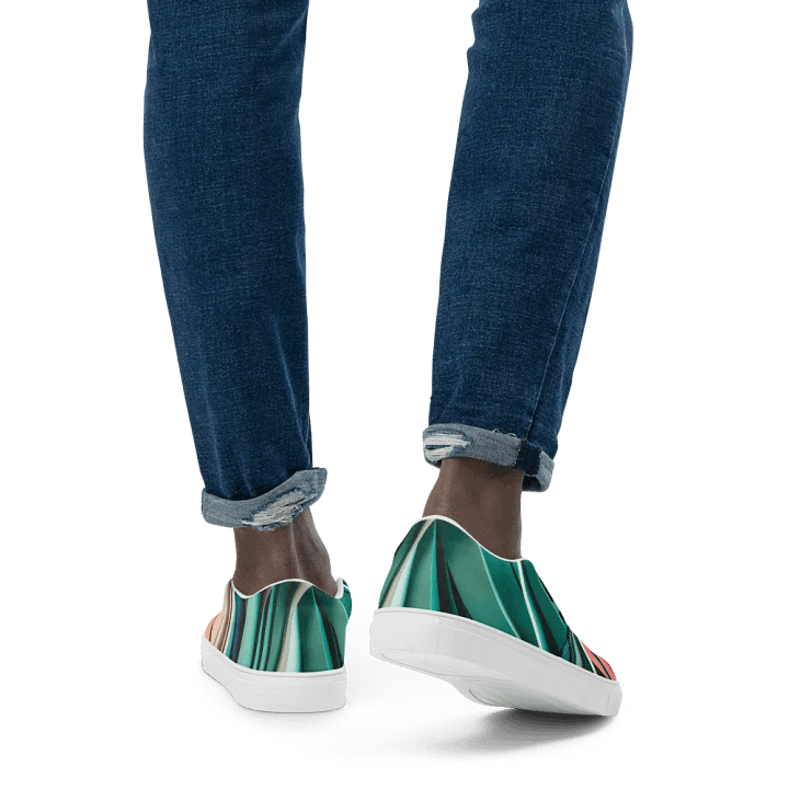 TDS Music Abstract Fusion Men's Slip-On Canvas Shoes product image (2)