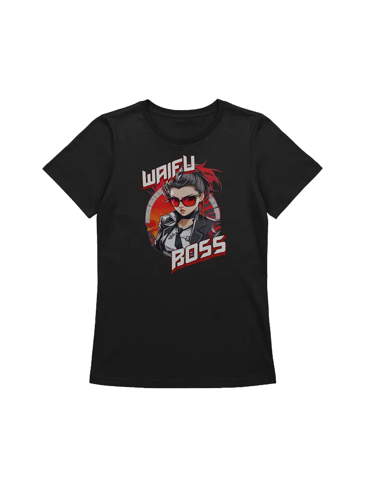 Waifu Boss v1 - Bella Canvas Women's Supersoft Relaxed-fit T-Shirt product image (2)