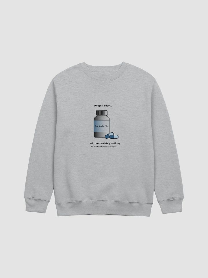 Bang Chan Anti-Delulu pills Sweatshirt product image (2)