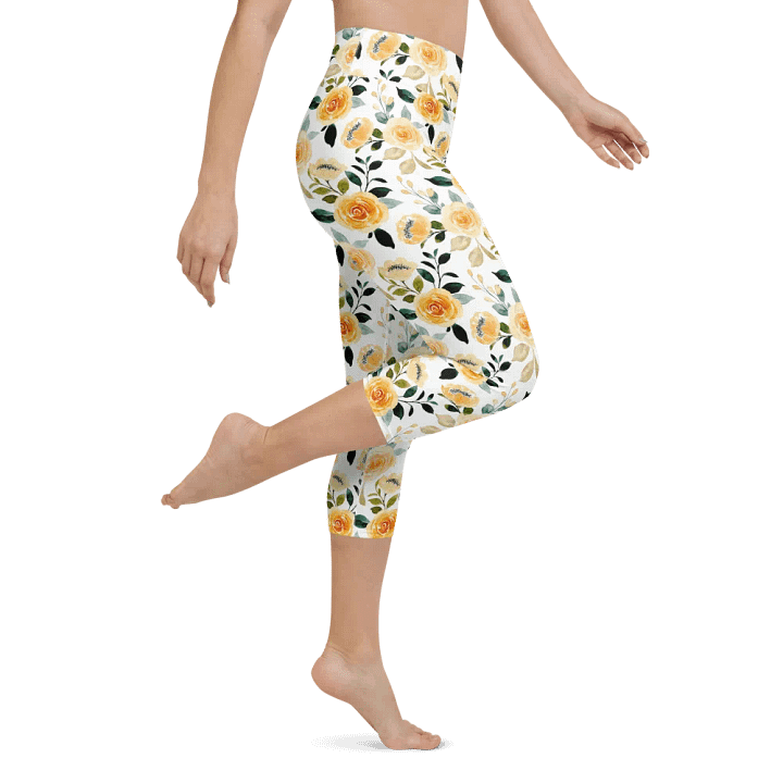 Yellow Rose Delight Leggings product image (1)