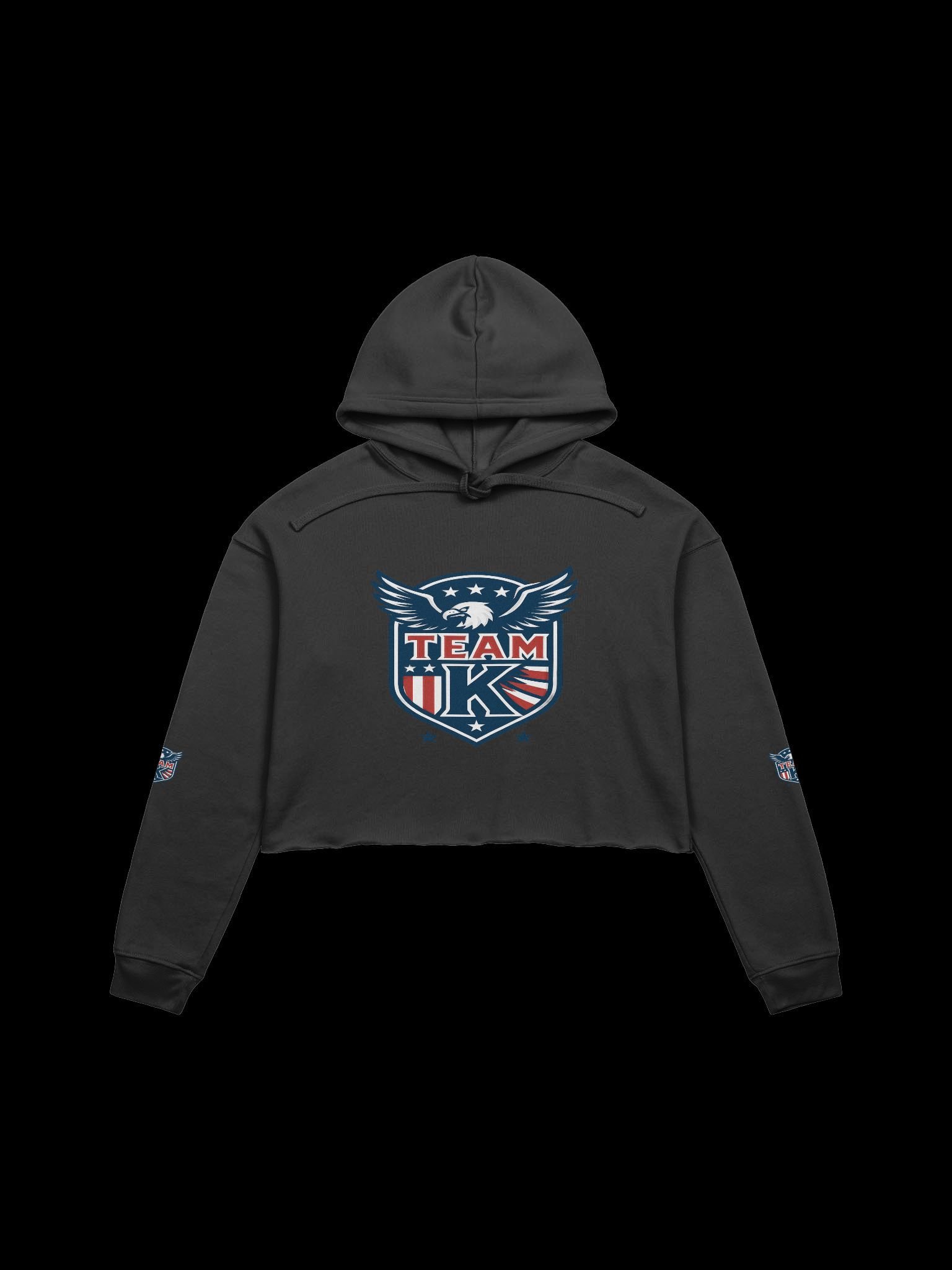 Team K USA Crop Hoodie product image (1)