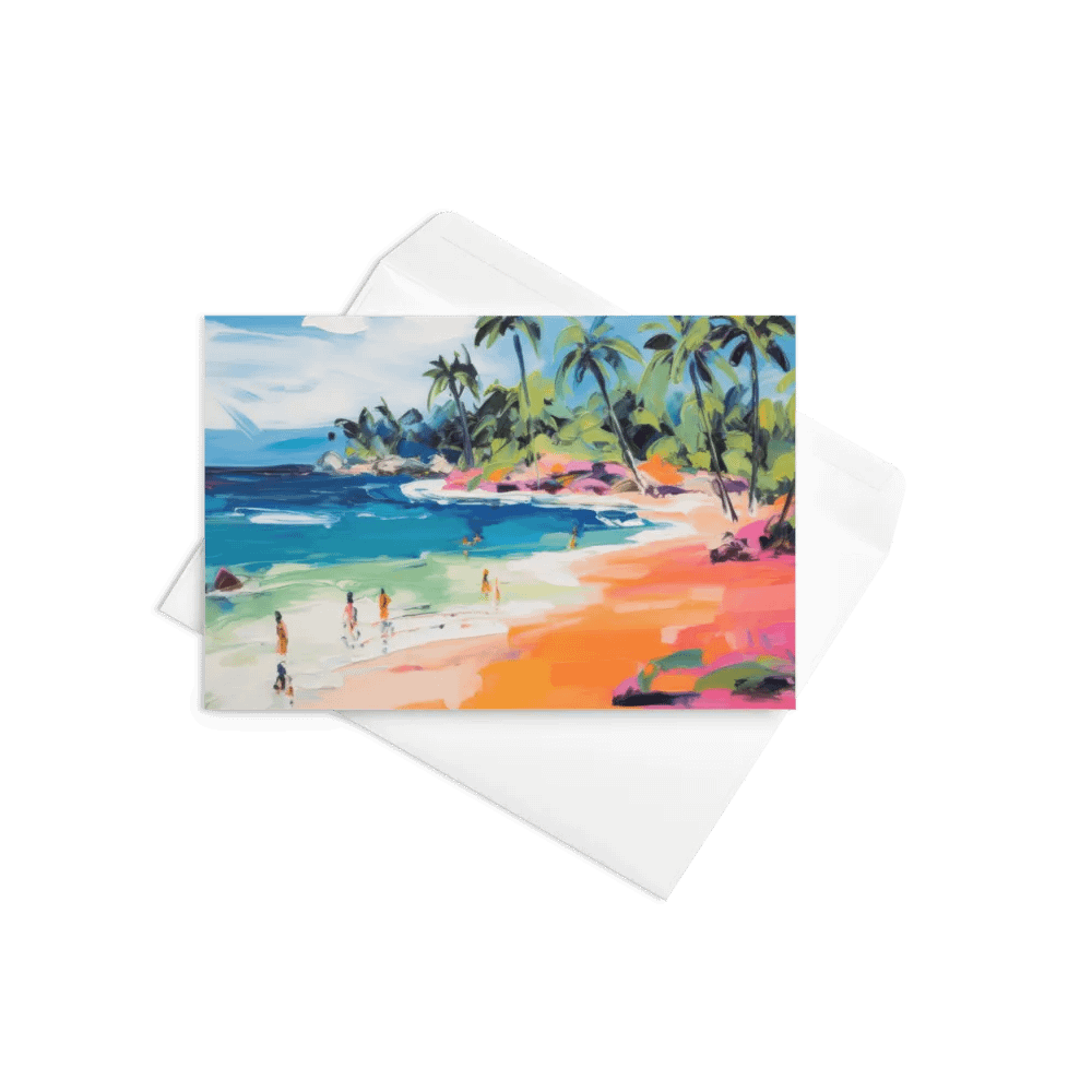 'Tropical Bliss' Greeting Card product image (2)