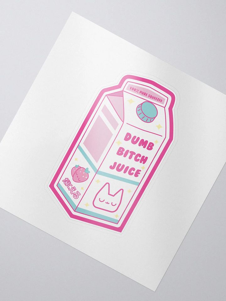Dumb Bitch Juice Sticker product image (2)