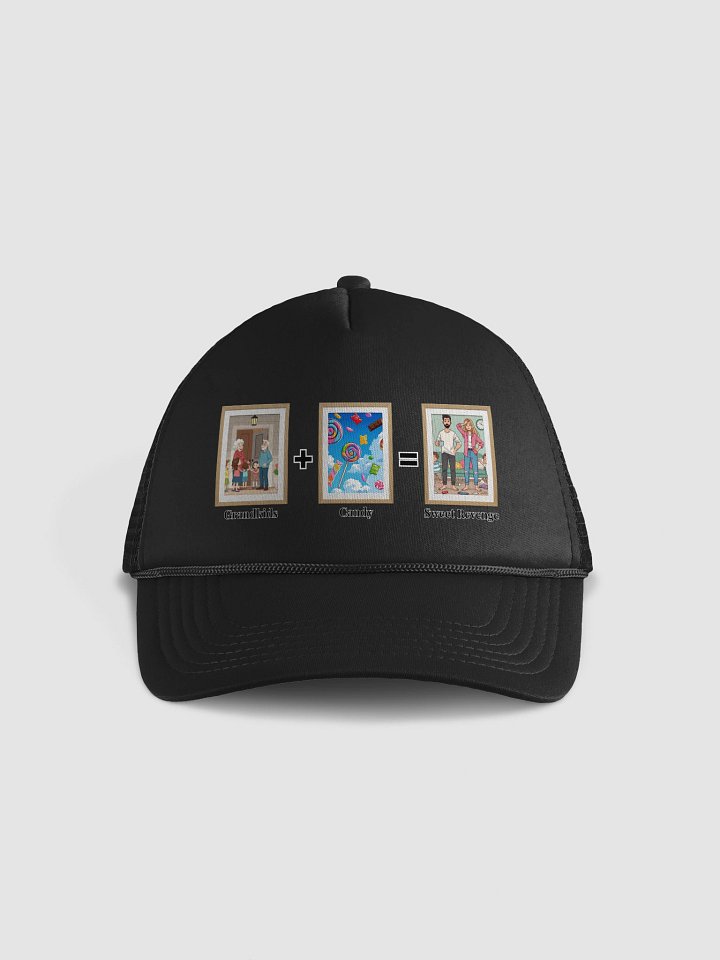 Grandkids + Candy = Sweet Revenge (Both) Valucap Foam Trucker Hat product image (1)