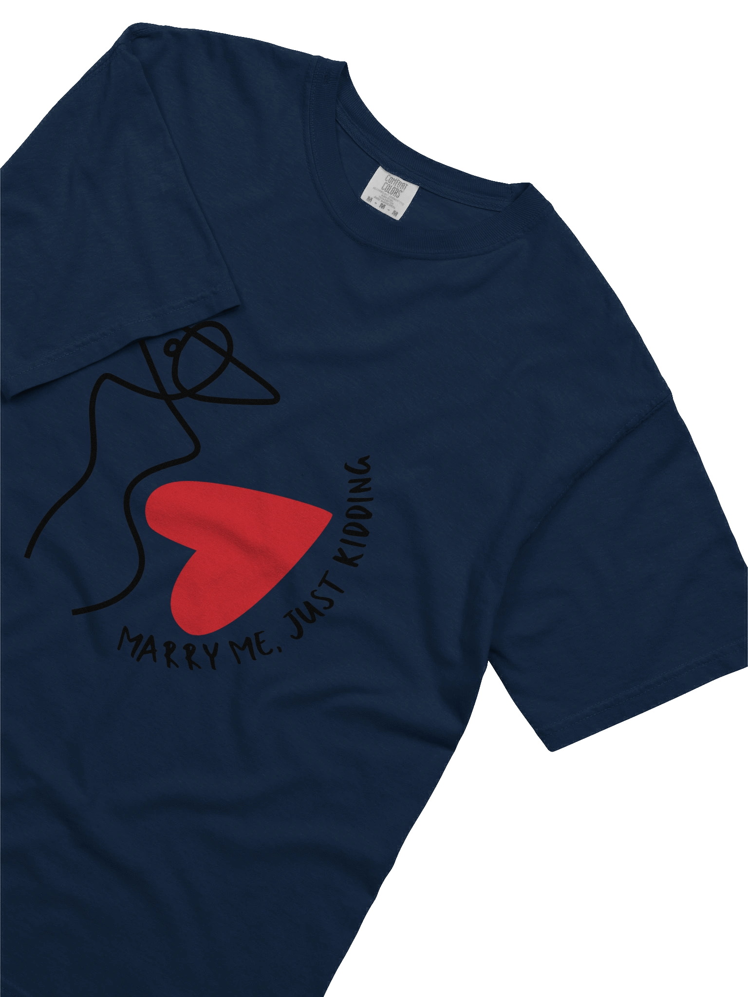Marry Me, Not Really Heavyweight T-Shirt product image (3)