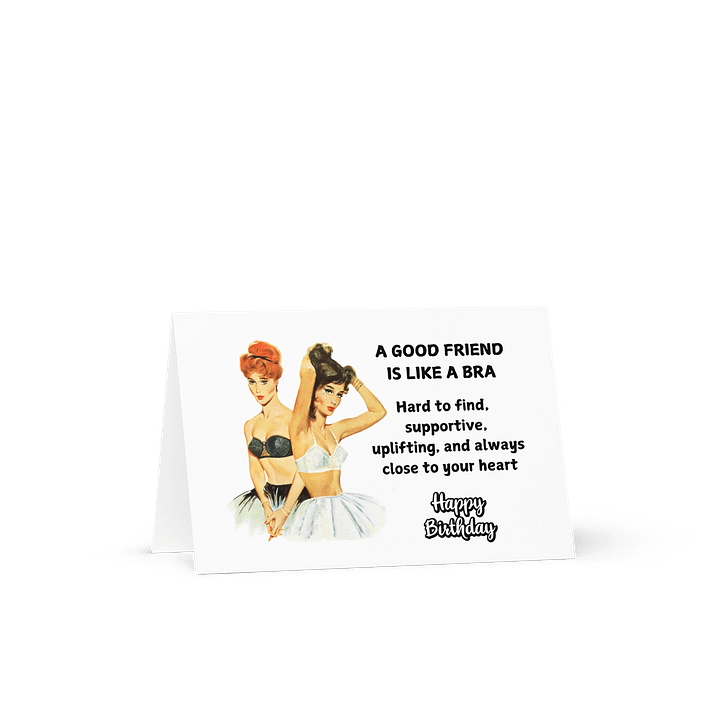 Vintage-Style Friendship Birthday Card product image (2)