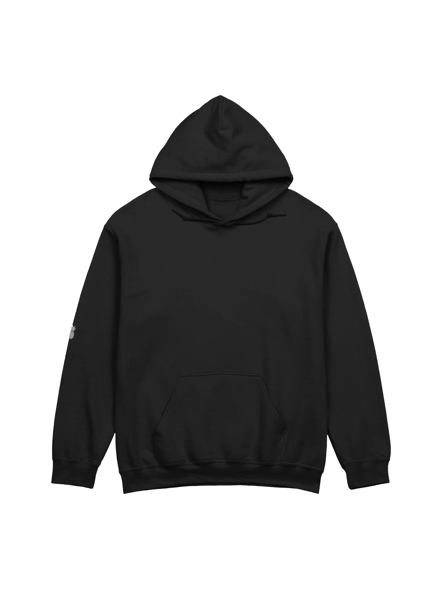 Lucky Pineapple® Lazy Day Midweight Minimalist Sleeve Pullover Hoodie (Black & Dark Colors) product image (1)