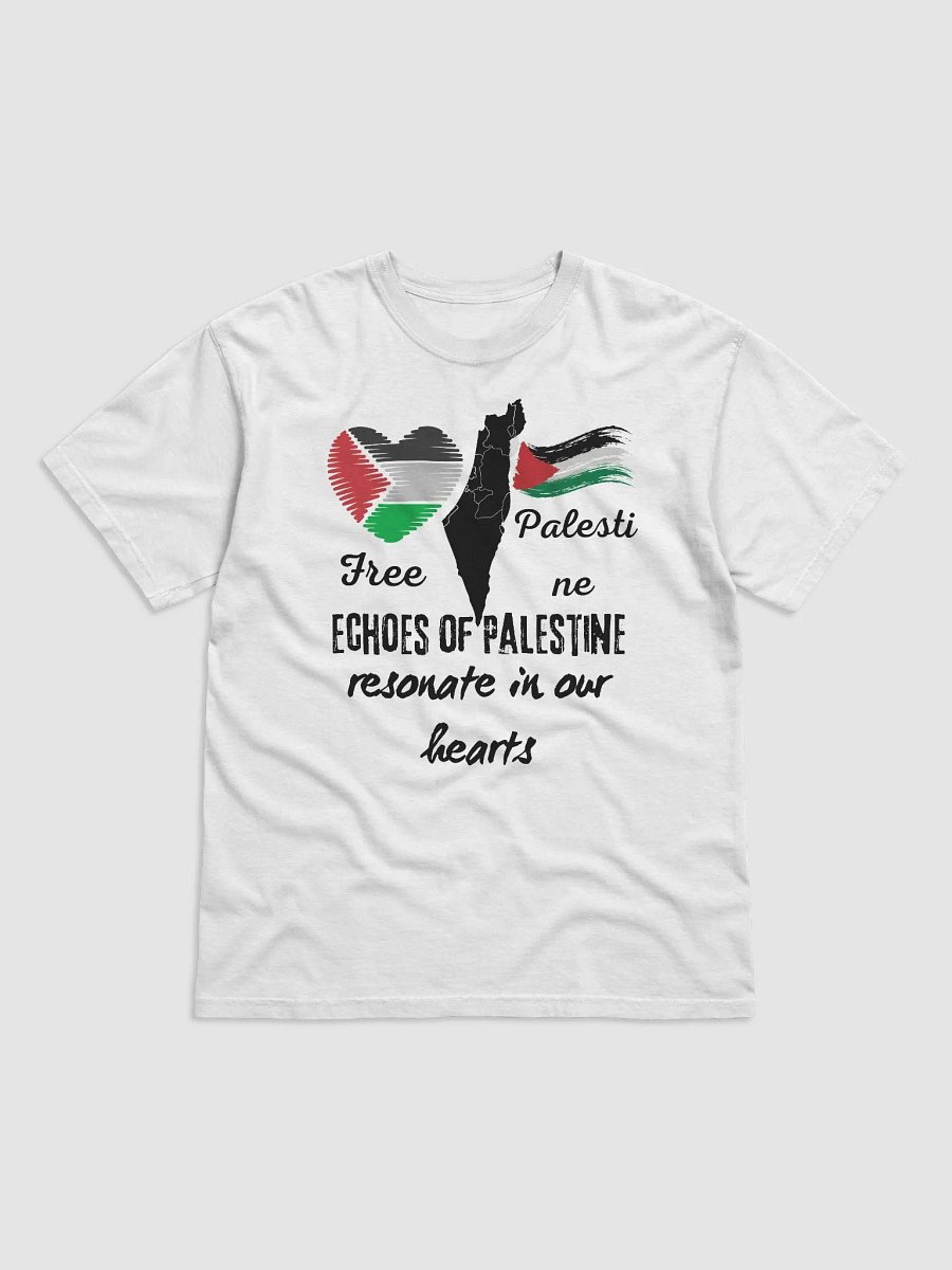 Free Palestine Voice Tee - Echoes of Palestine Resonate in Our Hearts product image (1)