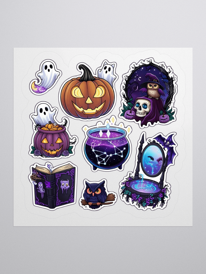 Mystical Halloween Kiss Cut Sticker Collection product image (1)
