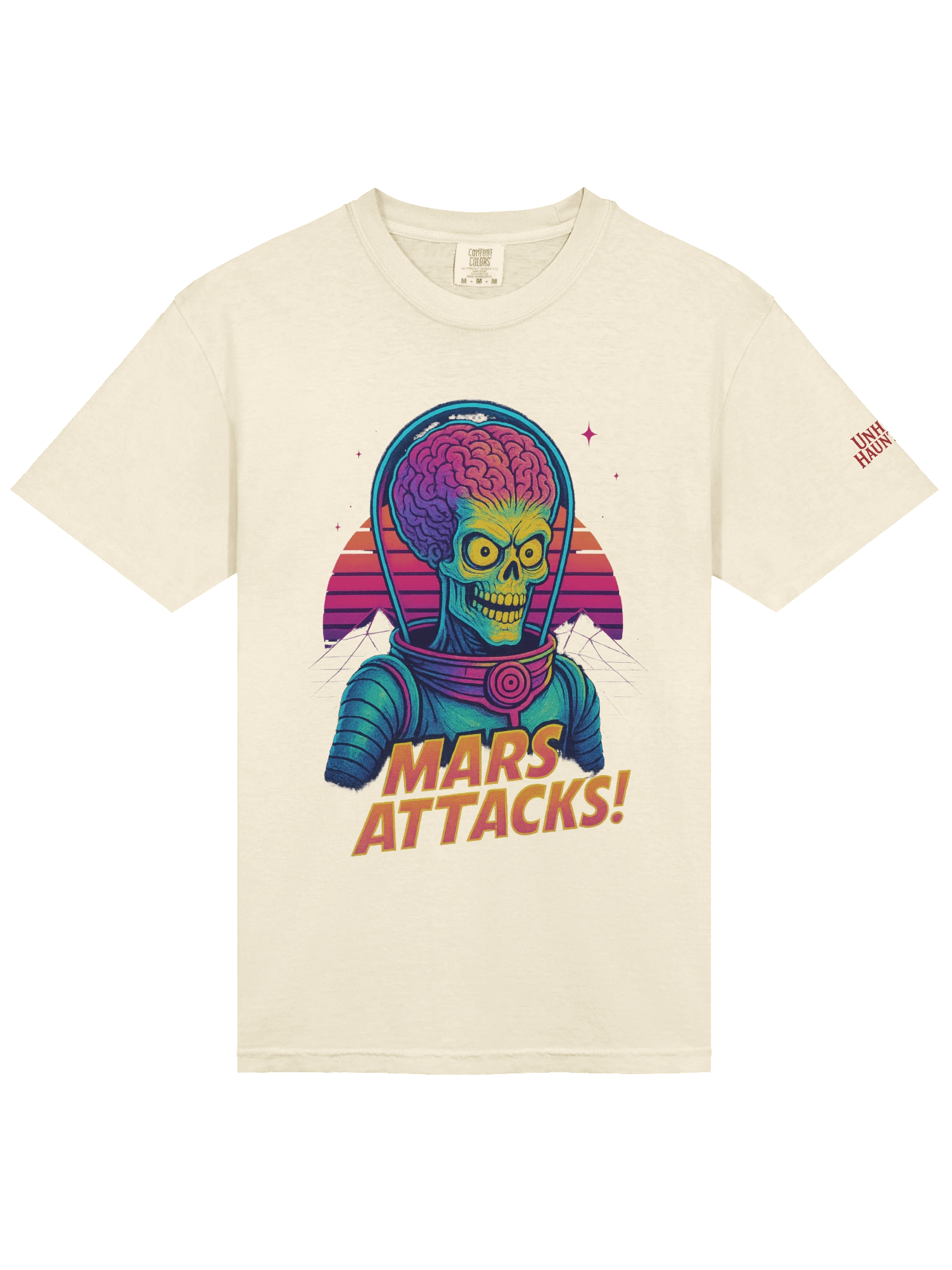 Mars Attack Tim B Collection Tee Tan product image (3)