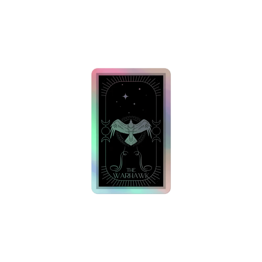 The WarHawk Holographic Sticker product image (1)