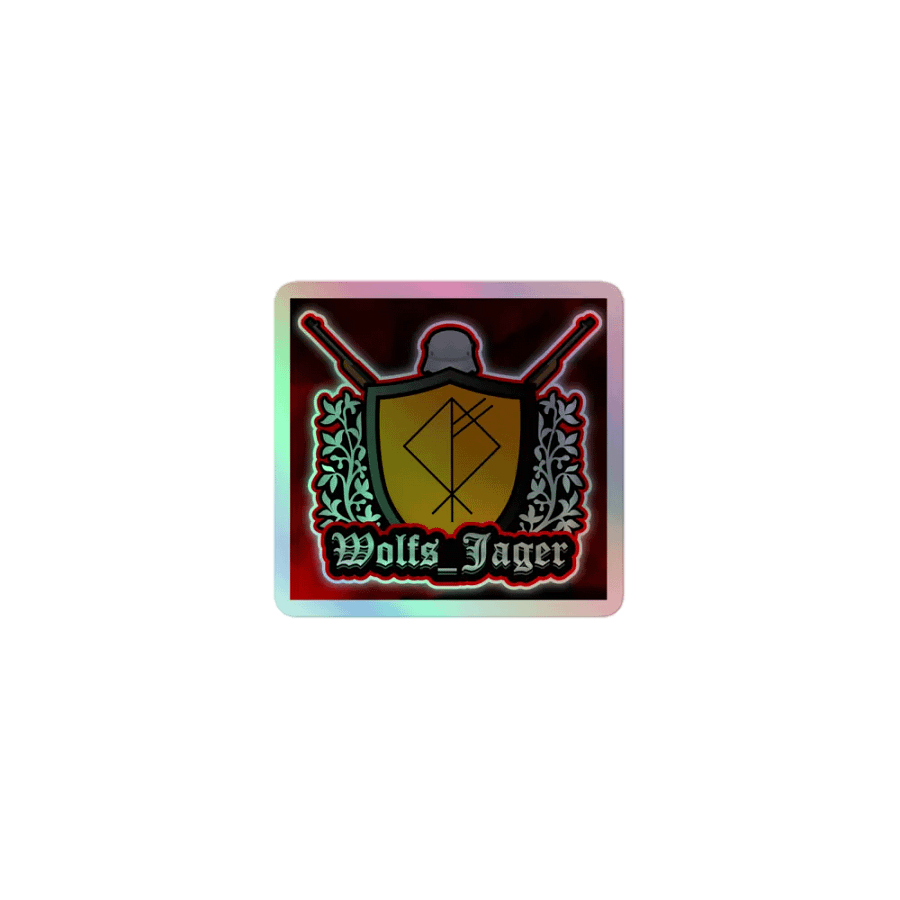 WolfsJager Recruit Holographic Sticker product image (1)
