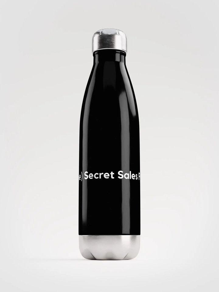 (The) Secret Sales Pro drinking bottle blk product image (1)