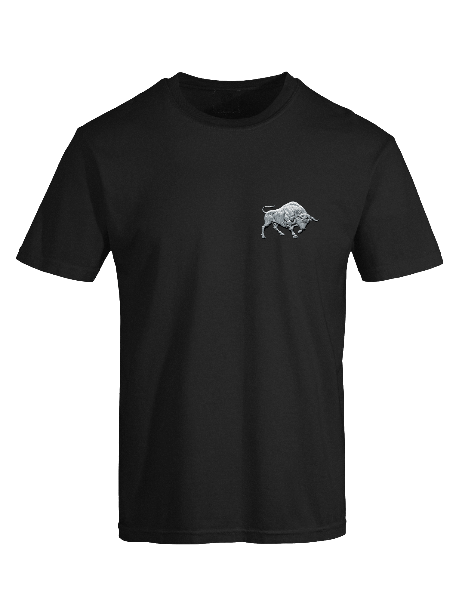 The Great Silver Bull Embroidered T-Shirt product image (7)