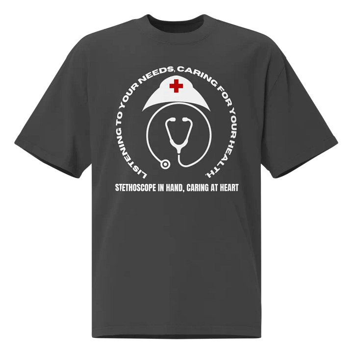 Heartbeat Emblem Oversized Tee product image (1)