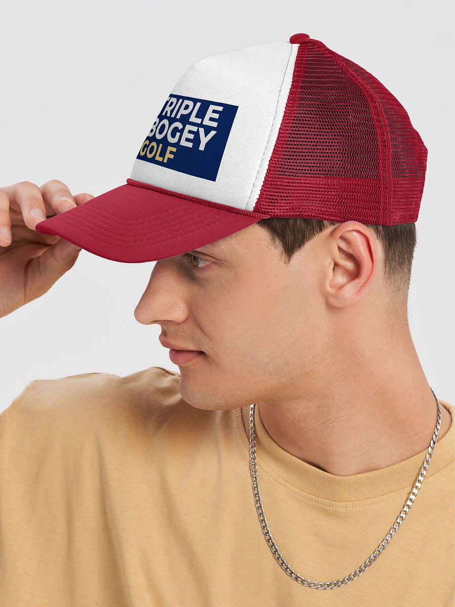 Triple Bogey Golf Logo Trucker Hat product image (7)