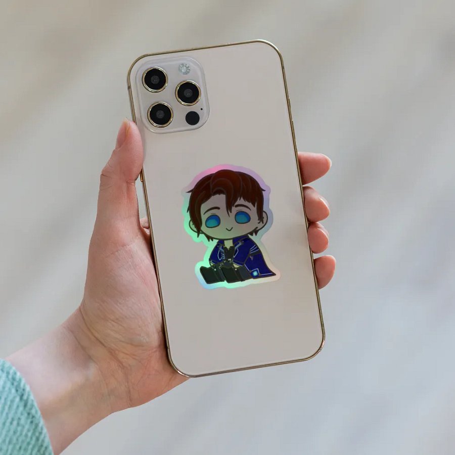 Holographic Sticker - Clone Plushie product image (6)