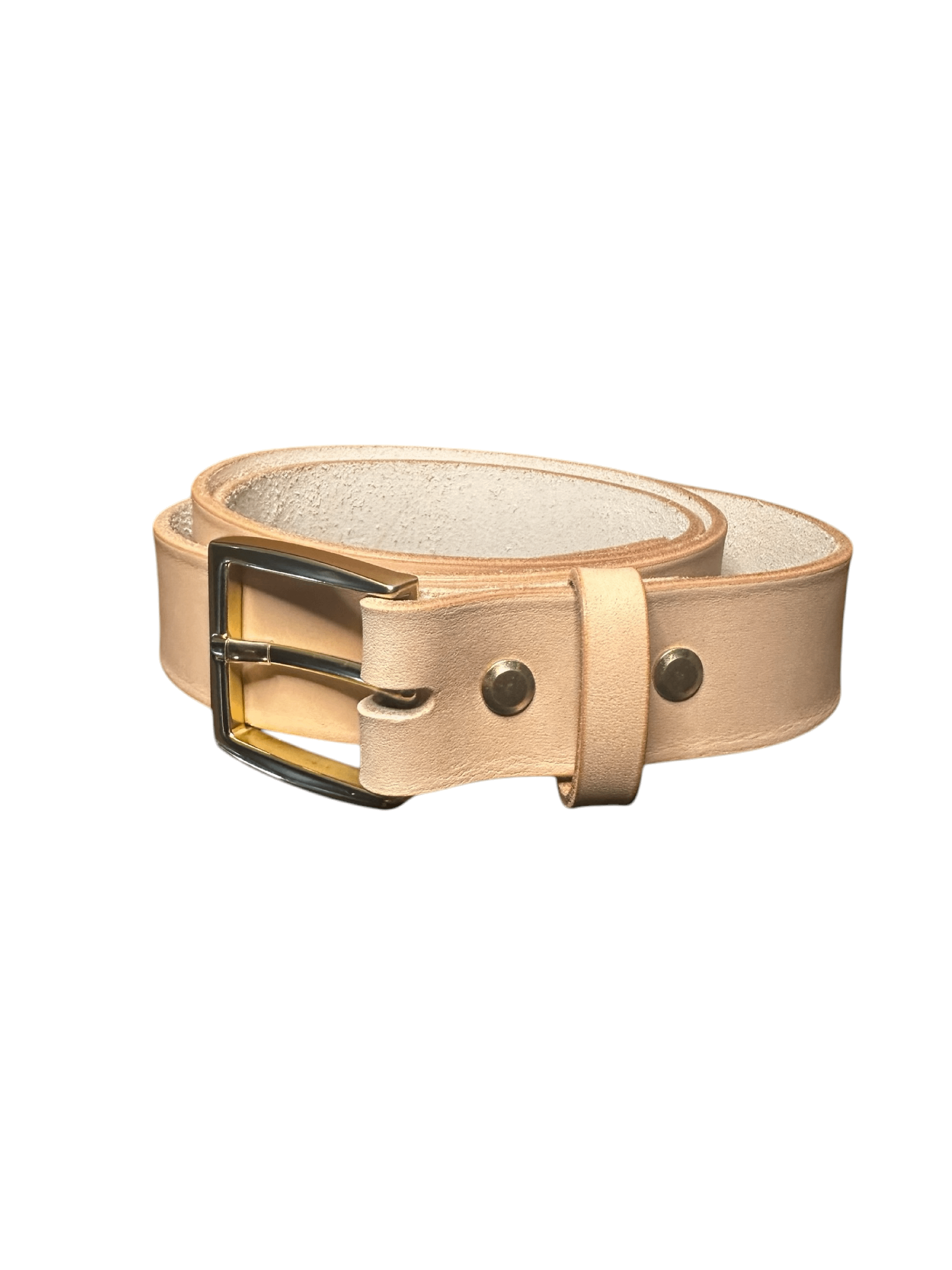 Natural Leather Brass Belt product image (1)