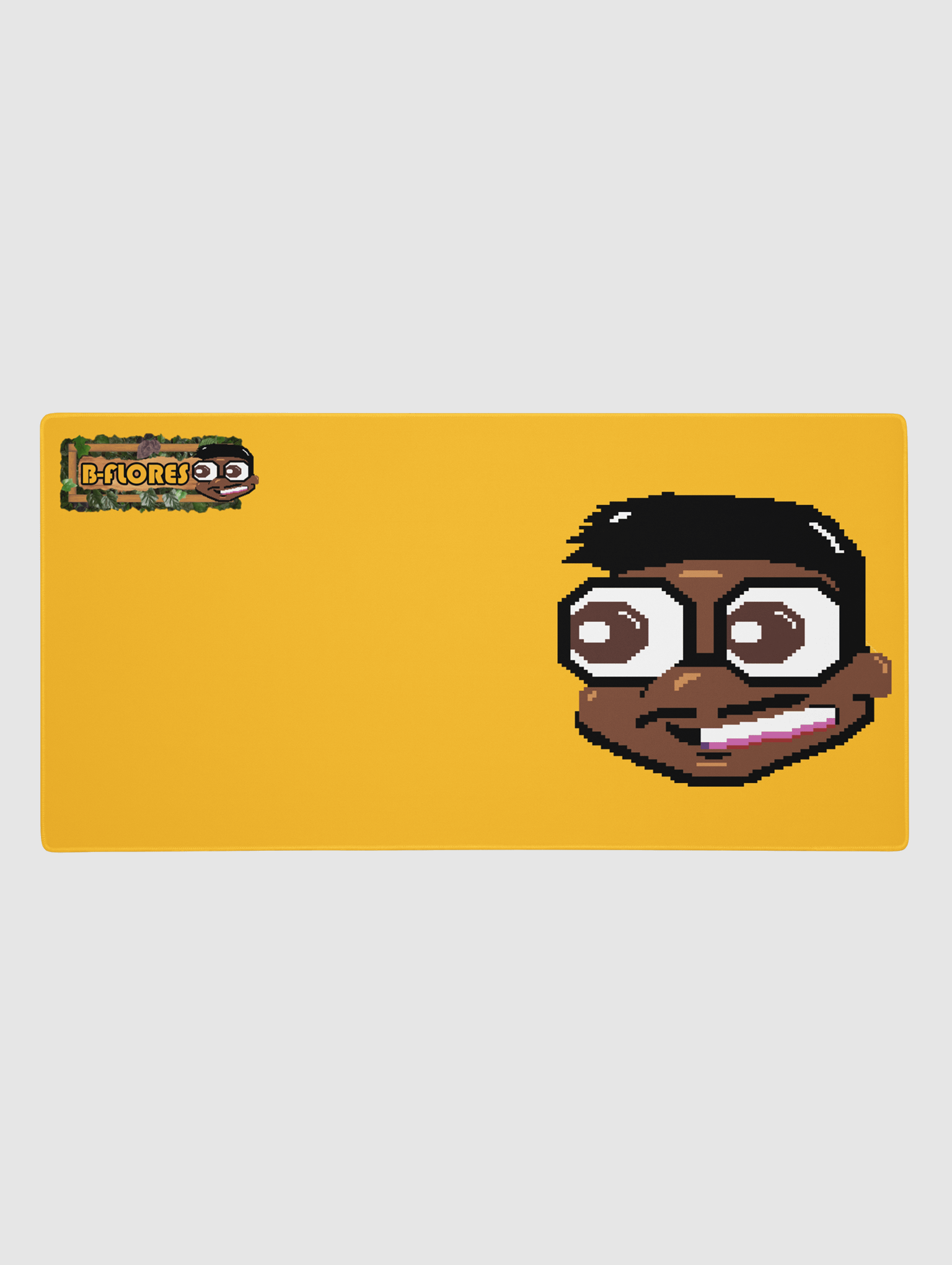 B-Flores Gaming mouse pad - Yellow product image (1)