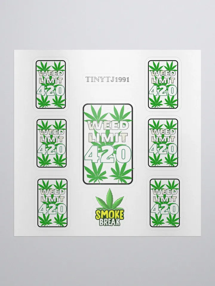 420 Smoke Break Sticker product image (1)