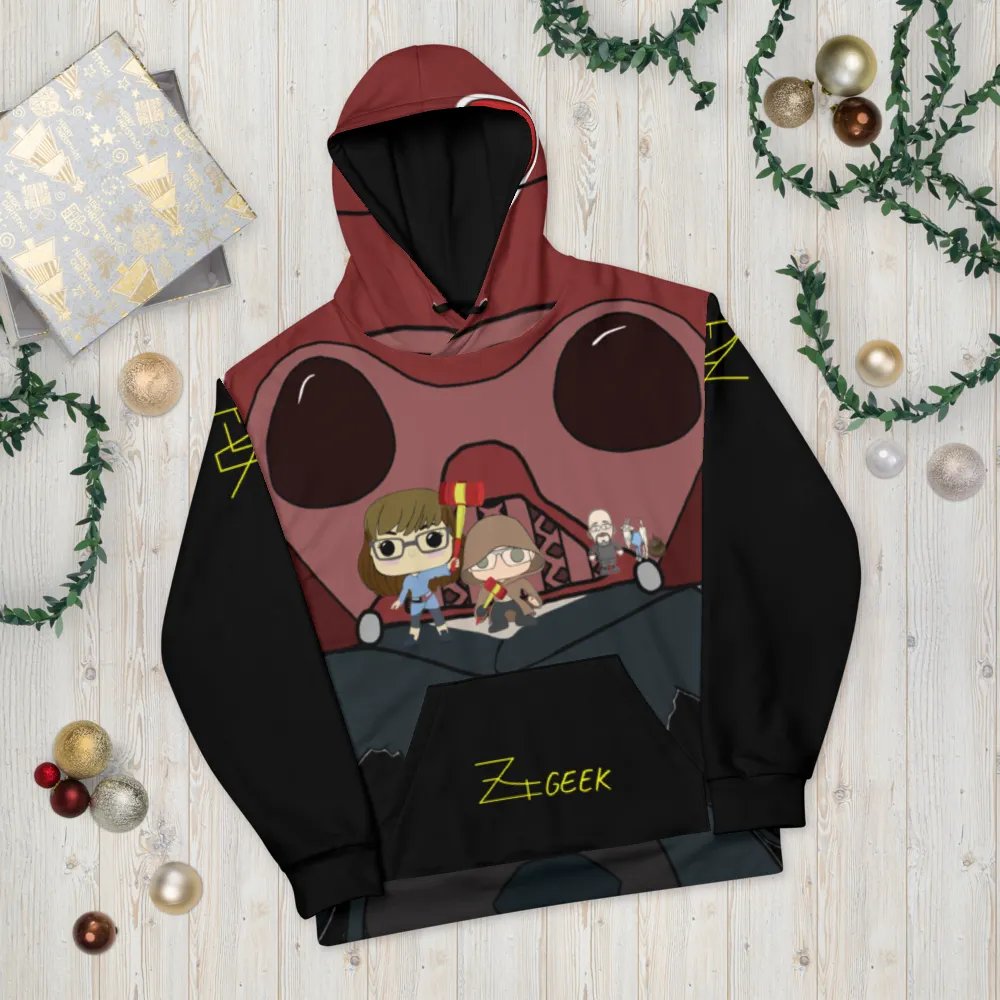Dorn Geek Wars All Over Hoodie 2 product image (10)