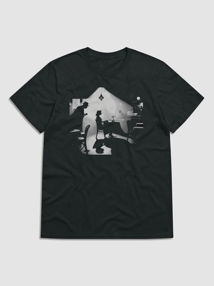 Café Noir Silhouette Encounter (Front Print Womens Tee) product image (1)