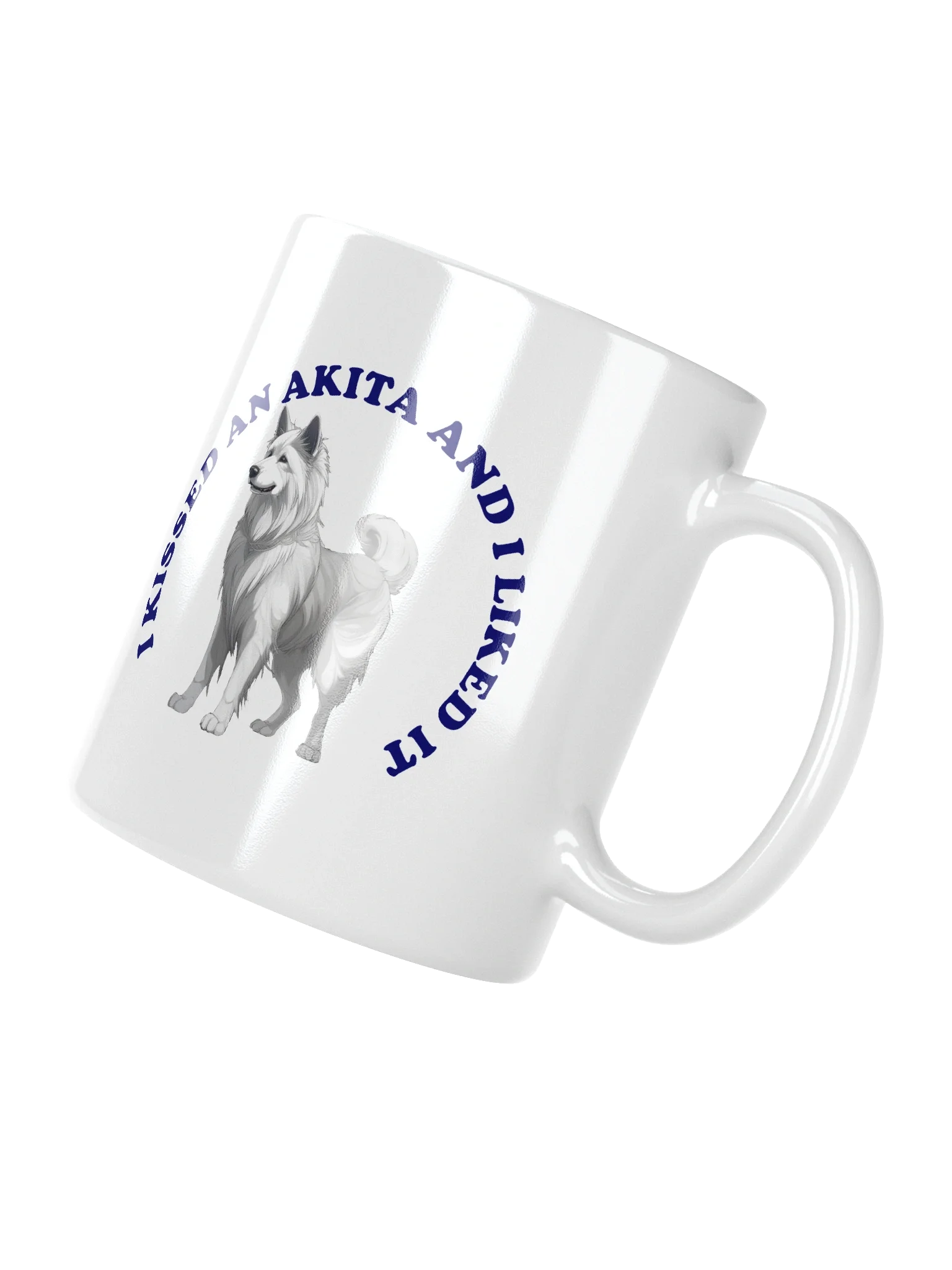 I Kissed a Akita, Mug product image (8)