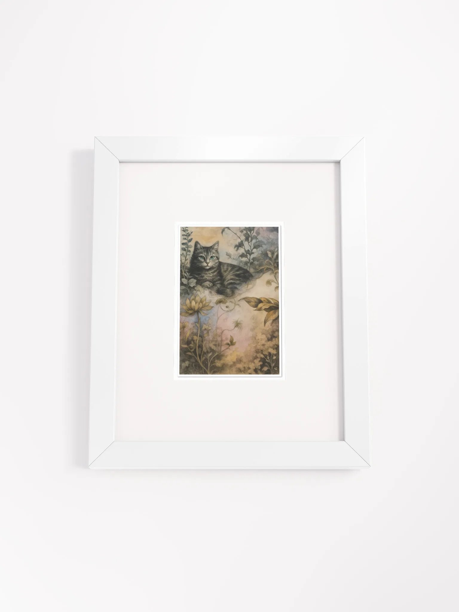 The Secret Garden Sketchbook Artprint Framed product image (1)