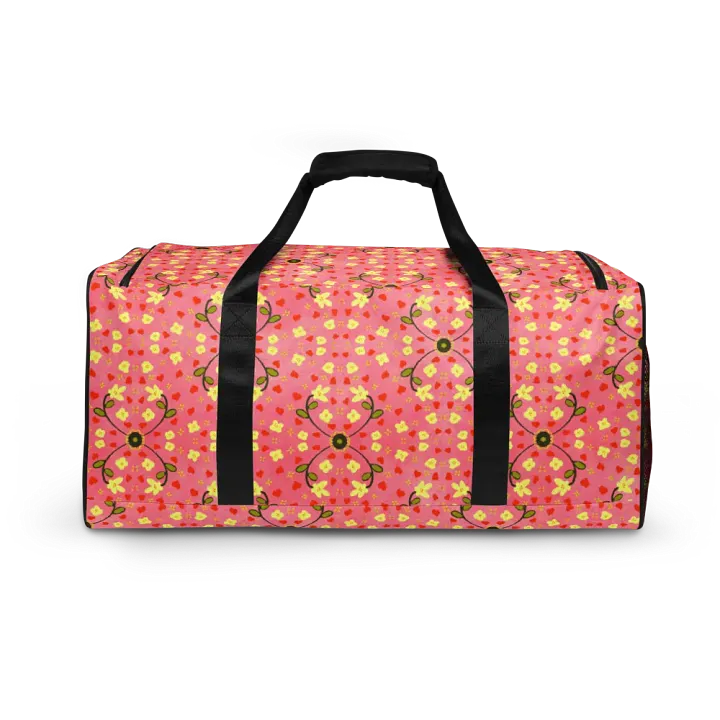 Hearts and Flowers Pink Duffle product image (2)