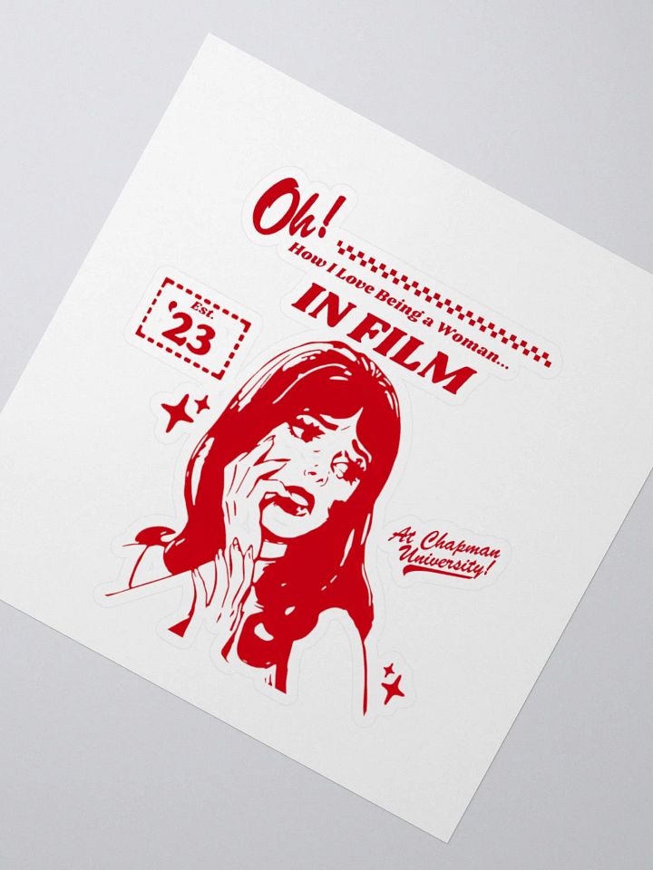 OH HOW I LOVE BEING A WIF... Sticker product image (8)