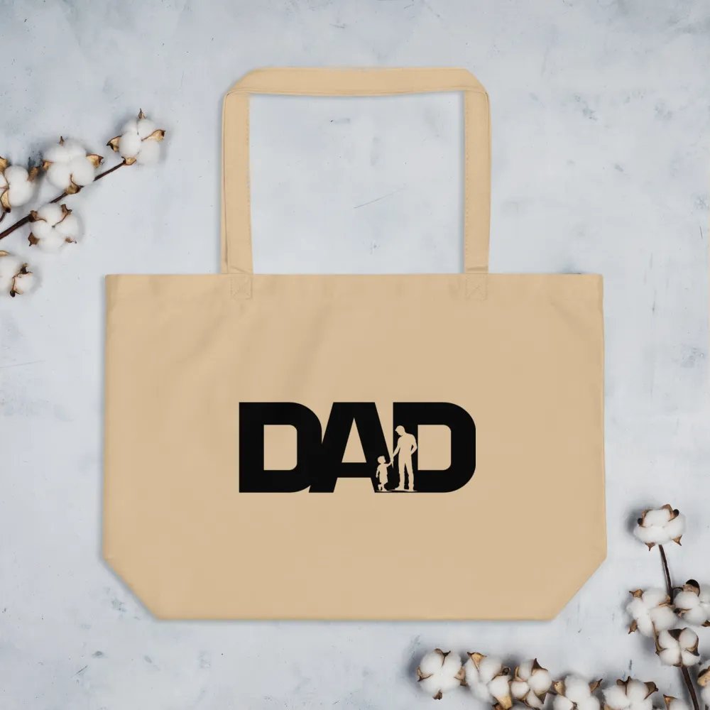 Dad Son Dark Mystery Organic Tote Bag product image (2)