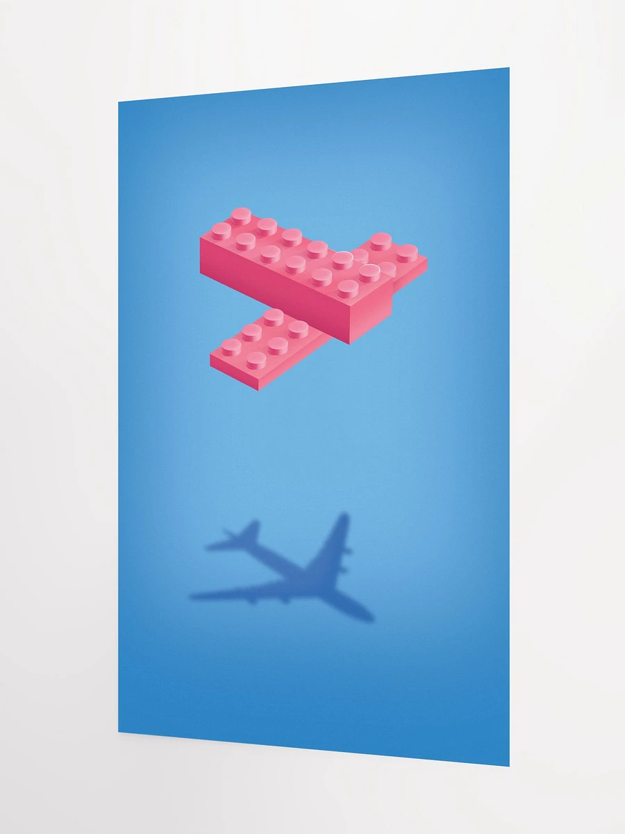 Plane (Pink) | Poster product image (4)